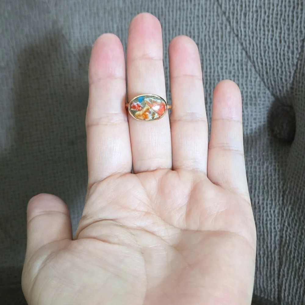 Shivam Copper Turquoise Ring💍 - NWT - Picture 11 of 16